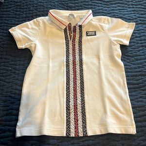 Burberry kids polo size 14 perfect condition dry cleaned only
